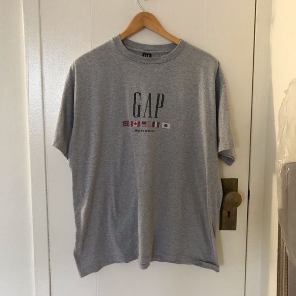 grey guess shirt